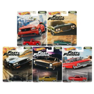 Hot Wheels Fast & Furious Motor City Muscle Set