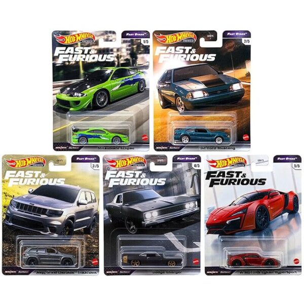 Hot Wheels Fast & Furious Fast Stars Set