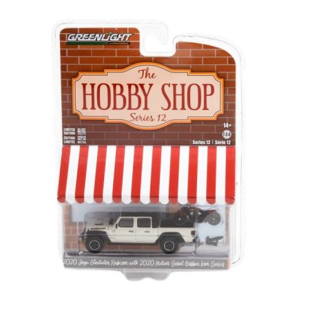 Greenlight 2020 Jeep Gladiator Rubicon with 2020 Indian Scout