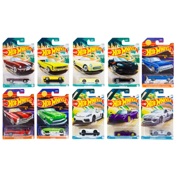 Hot Wheels Convertibles Set