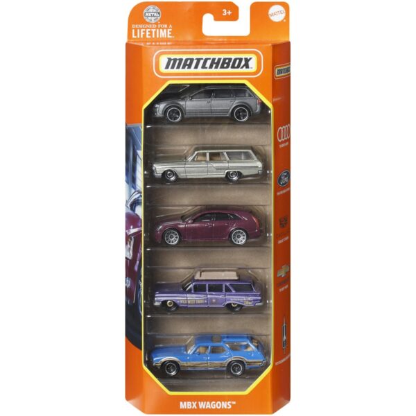 Matchbox MBX Wagons 5-Pack