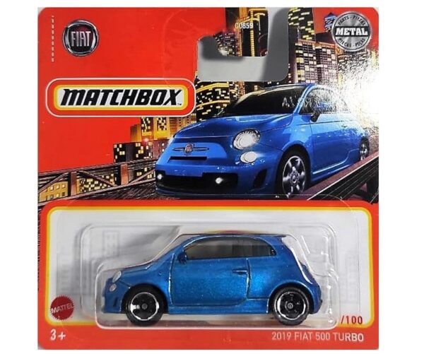 Matchbox 2019 Fiat 500 Turbo