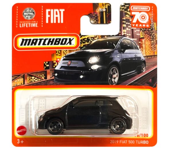Matchbox 2019 Fiat 500 Turbo