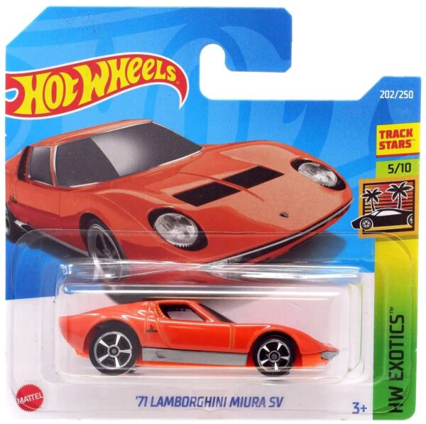 Hot Wheels '71 Lamborghini Miura SV