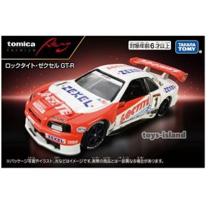 Tomica Premium Nissan Skyline GT-R R34 Loctite Zexel